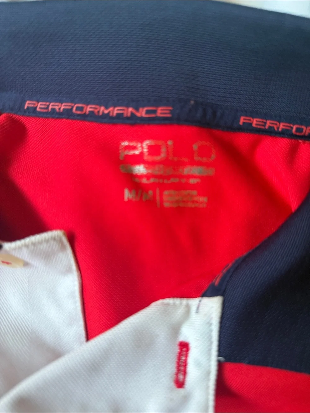 Polo by Ralph Lauren Red, White & Blue Polo